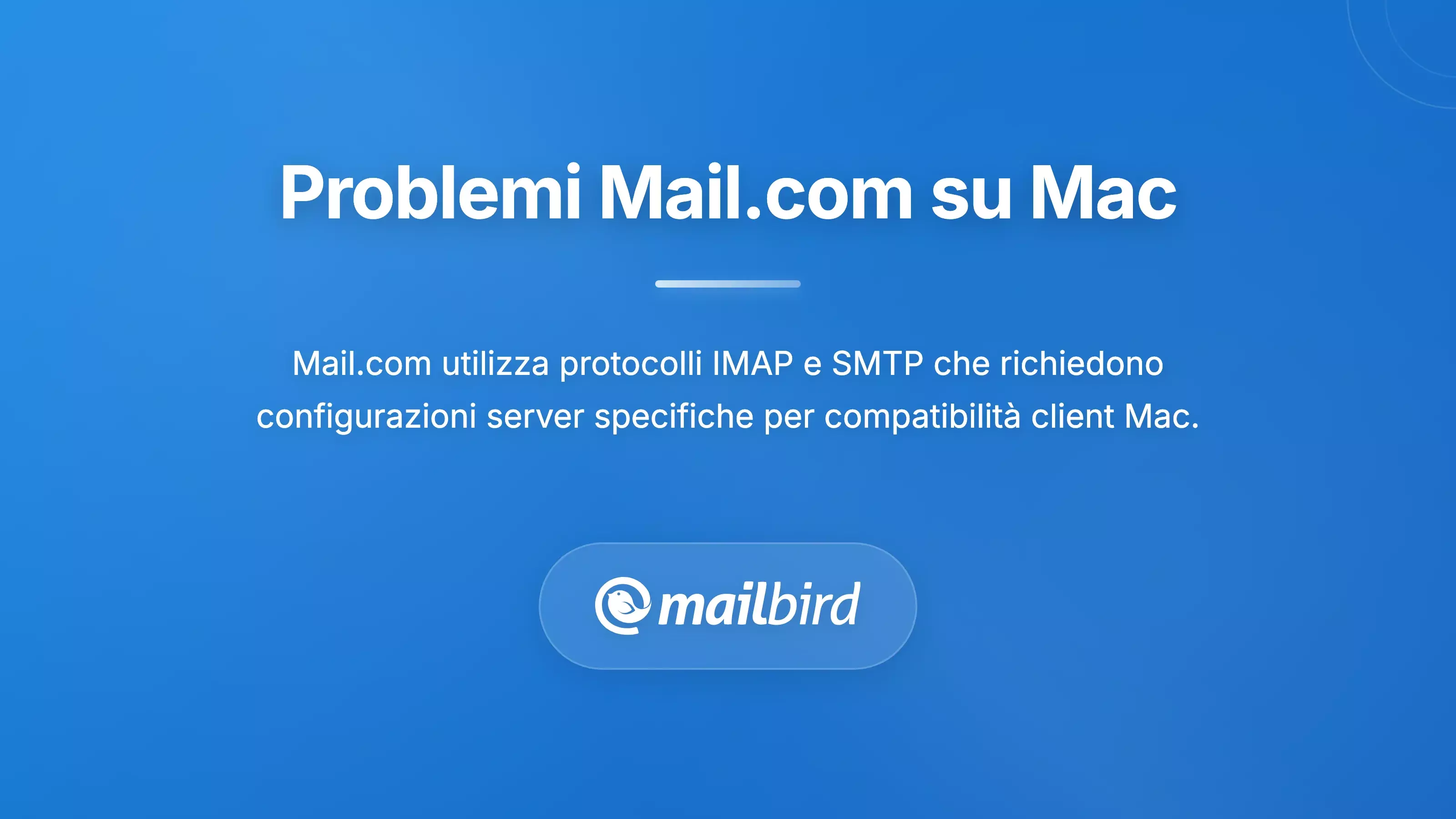 Comprendere le sfide di compatibilit&agrave; di Mail.com su Mac