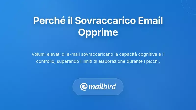 Comprendere Perché Il Sovraccarico Di Email È Così Travolgente