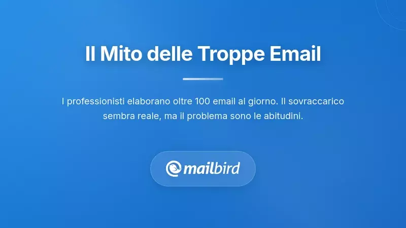 Professionista sopraffatto da continue notifiche email che riducono la produttivit&agrave; sul lavoro del 40%