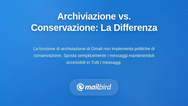 Comprendere la Distinzione Critica Tra Archiviazione e Conservazione