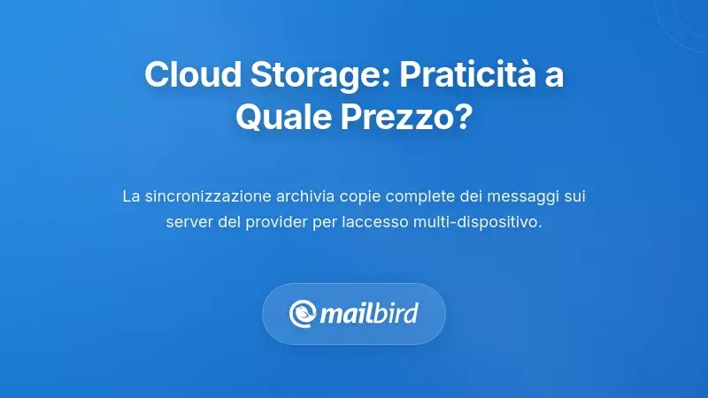 Il dilemma dello storage cloud: comodit&agrave; a quale costo?