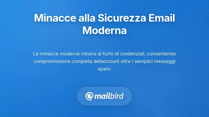 Persona che protegge la casella di posta elettronica dalle minacce di raccolta dati e furto di dati