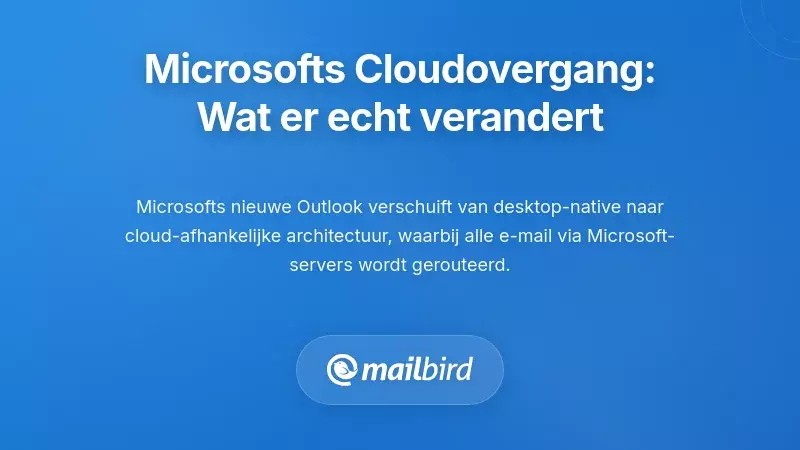 Begrijpen van de Cloud-Only Overgang van Microsoft: Wat Verandert Er Echt