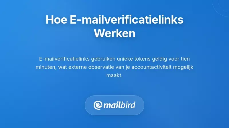 Hoe e-mailverificatielinks eigenlijk werken (en wat ze onthullen)