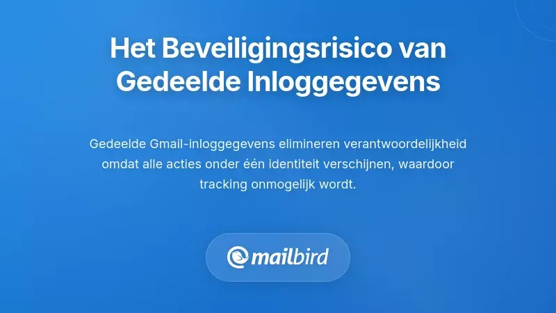 De Veiligheids- en Verantwoordelijkheidsnachtmerrie van Gedeelde Logins