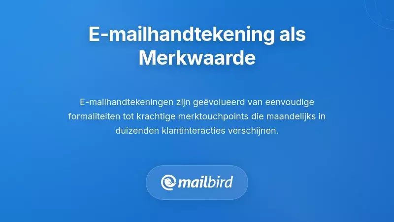 Professionele team e-mailhandtekeningen tonen consistente merkidentiteit en vertrouwen