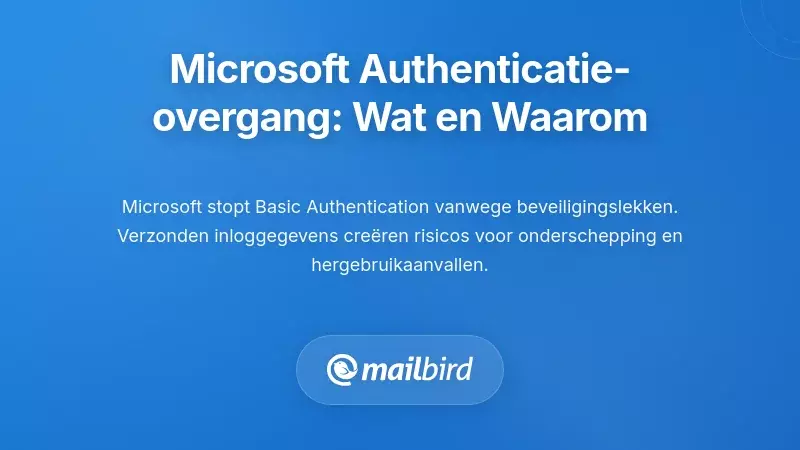Begrijpen van de Authenticatietransitie van Microsoft: Wat is er veranderd en waarom