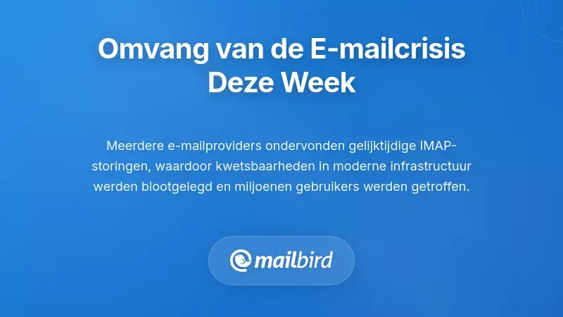 Begrijp de Omvang van de E-mailcrisis van Deze Week