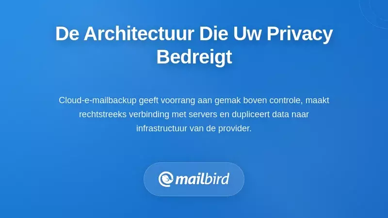 De Fundamentele Architectuur Die Uw Privacy In Gevaar Brengt
