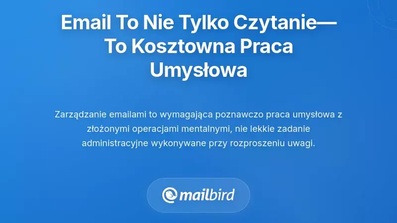 E-mail to nie jest