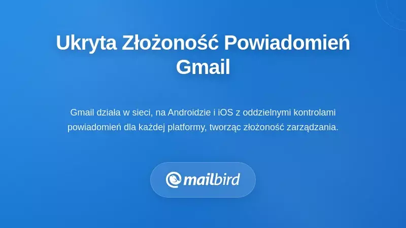 Ukryta złożoność systemu powiadomień Gmaila