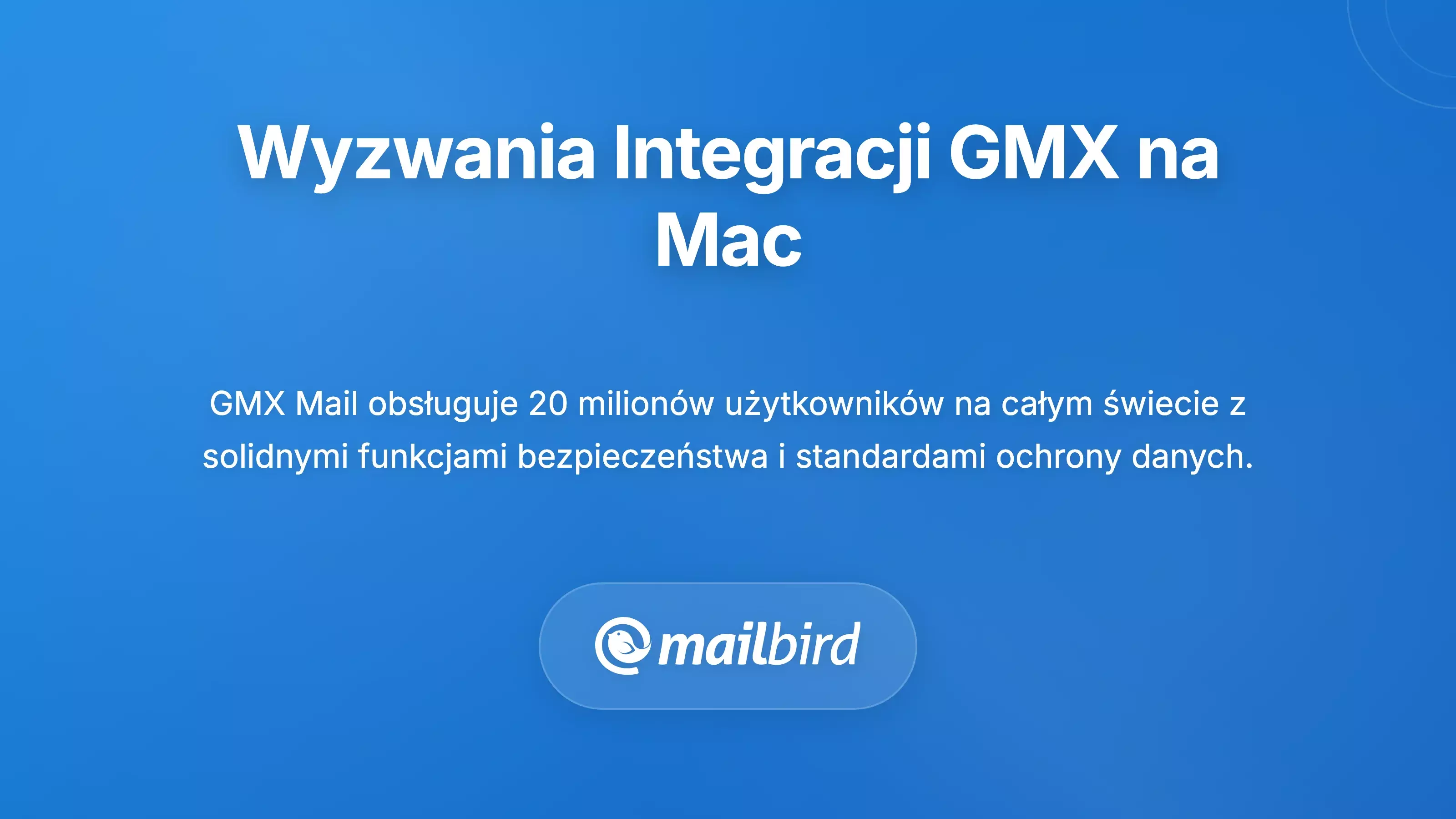 Wyzwania integracji e-mail GMX na Macu pokazujące problemy z synchronizacją i łącznością