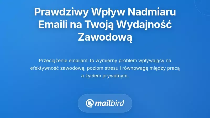 Zrozumienie rzeczywistego wpływu przeciążenia e-mailami na Twoją wydajność zawodową