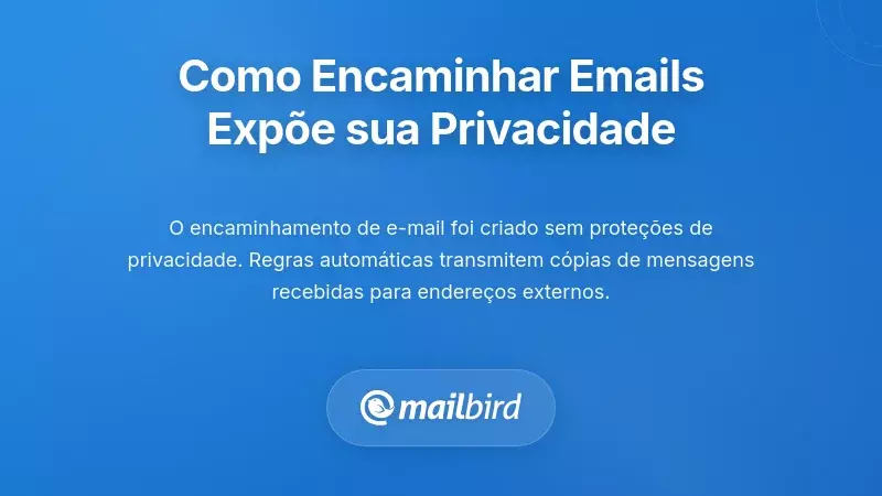 Compreender Como o Encaminhamento de E-mails Cria Vulnerabilidades de Privacidade