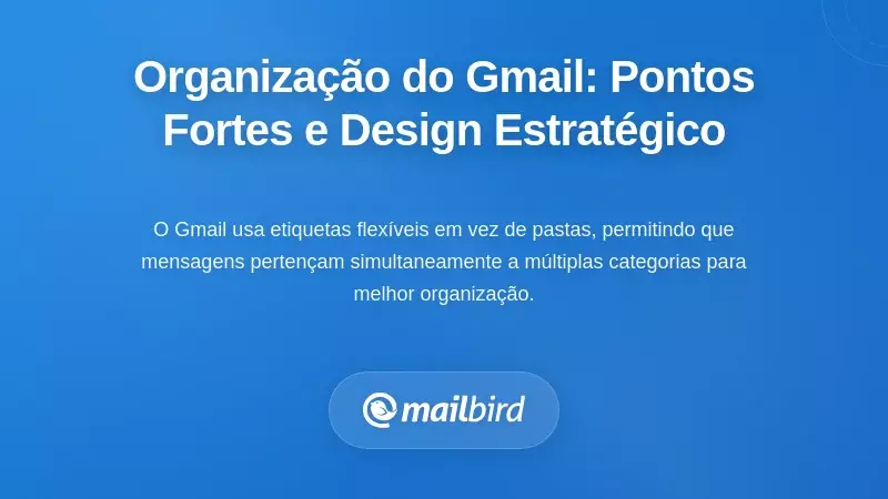 Compreender a Funda&ccedil;&atilde;o Organizacional do Gmail: For&ccedil;as e Design Estrat&eacute;gico
