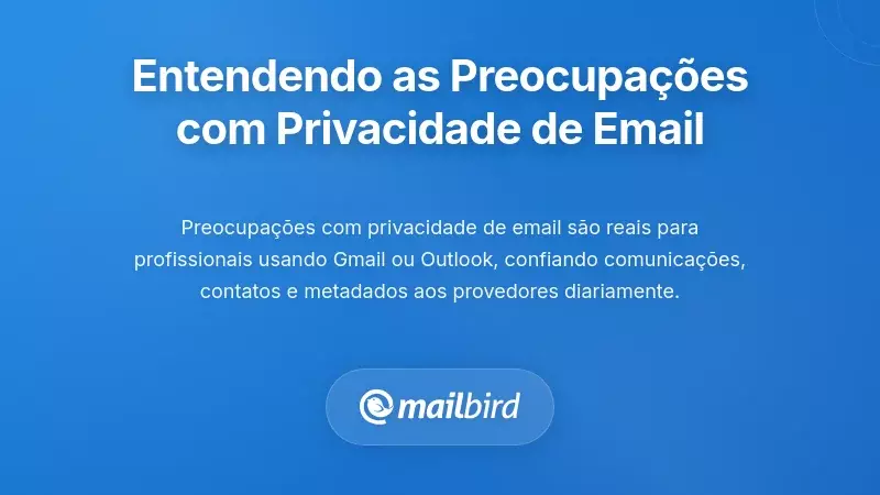 Compreender as Frustra&ccedil;&otilde;es Centrais que Impulsionam as Preocupa&ccedil;&otilde;es com a Privacidade do Email