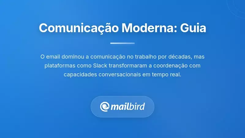 Panorama da comunica&ccedil;&atilde;o moderna mostrando canais de email e chat na colabora&ccedil;&atilde;o no local de trabalho