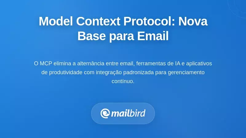 Compreender o Protocolo de Contexto do Modelo: Uma Nova Base para o Email