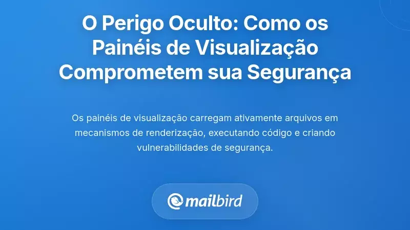 O Perigo Oculto: Como os Pain&eacute;is de Pr&eacute;-visualiza&ccedil;&atilde;o Comprometem Silenciosamente a Sua Seguran&ccedil;a