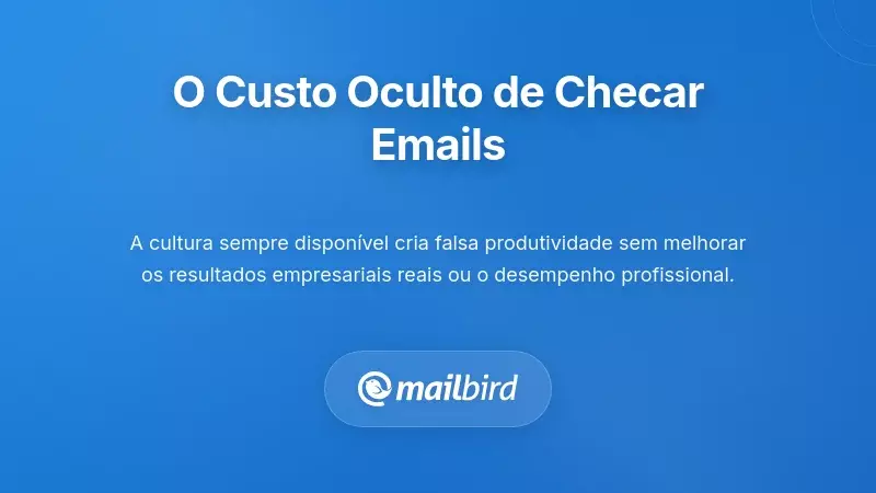 Profissional sobrecarregado por notificações constantes de email em múltiplos dispositivos reduzindo a produtividade