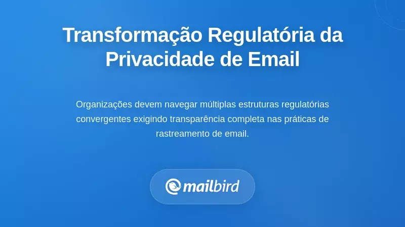 Compreender a Transforma&ccedil;&atilde;o Regulamentar na Privacidade do Email