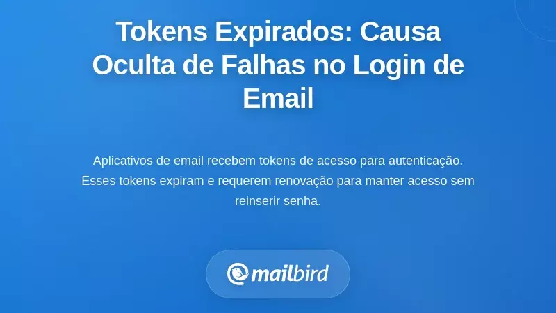 Compreens&atilde;o da Expira&ccedil;&atilde;o de Token: A Causa Oculta das Falhas de Login de Email