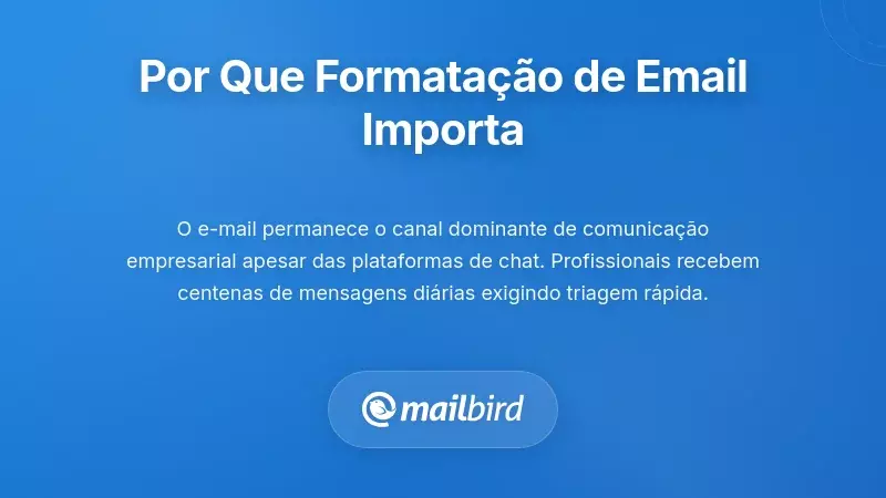 Profissional a ler e-mail no ambiente de trabalho mostrando a importância da formatação de e-mail na comunicação empresarial