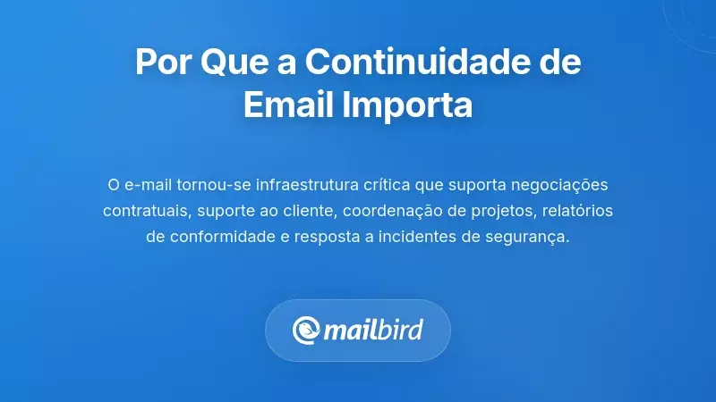 Profissional de negócios preocupado com falha no sistema de e-mail e interrupção da comunicação