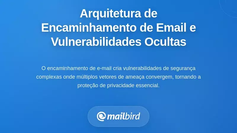 Compreender a Arquitetura do Encaminhamento de E-mails e Suas Vulnerabilidades Ocultas