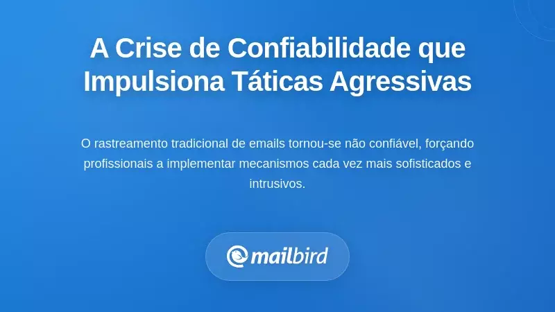 A Crise de Fiabilidade do Rastreamento que Impulsiona T&aacute;ticas Agressivas