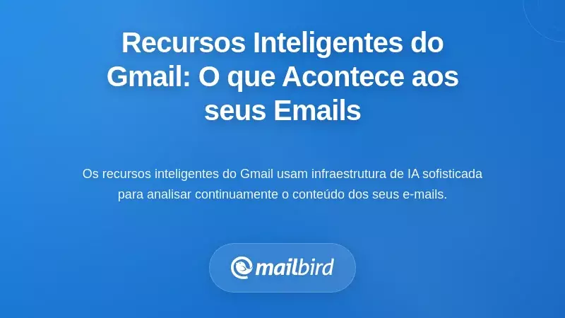 Compreender os recursos inteligentes do Gmail: o que realmente acontece com os seus emails