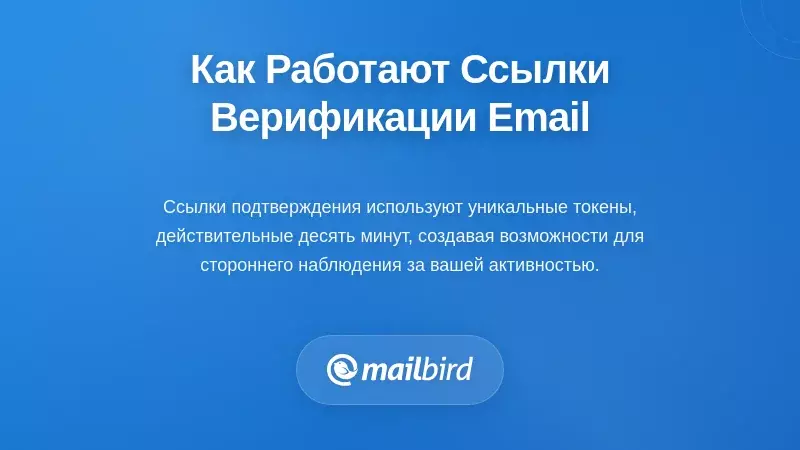 Как работают ссылки для проверки электронной почты (и что ониreveалируют)