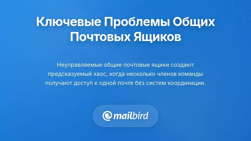 Понимание основных проблем управления совместными почтовыми ящиками