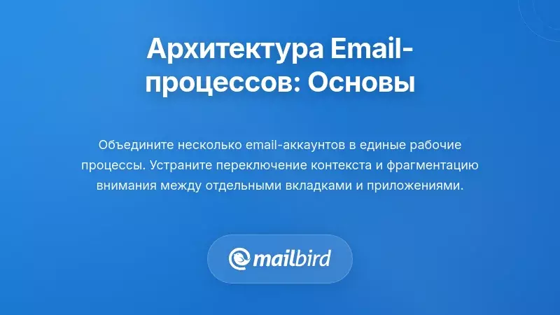 Понимание архитектуры почтовых рабочих процессов: основные принципы