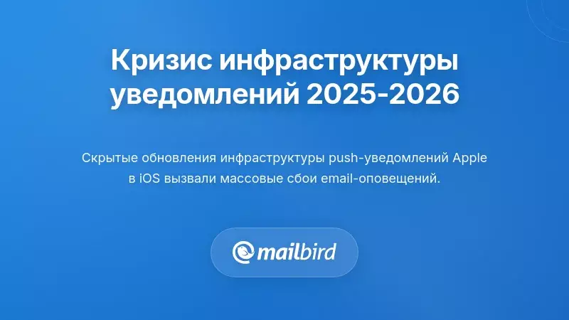 Понимание кризиса инфраструктуры уведомлений 2025-2026 годов
