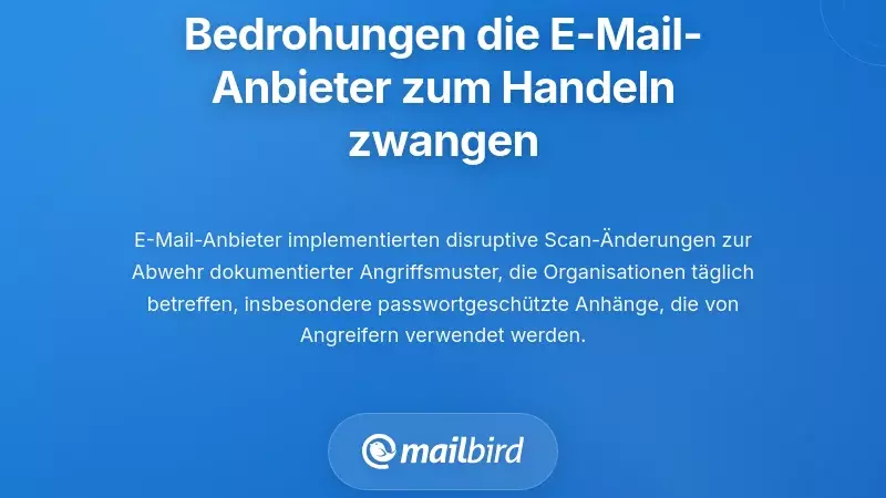 Die sich entwickelnden Bedrohungen, die E-Mail-Anbieter zum Handeln zwangen