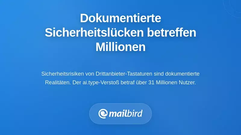 Dokumentierte Sicherheitsverletzungen, die Millionen von Nutzern betreffen