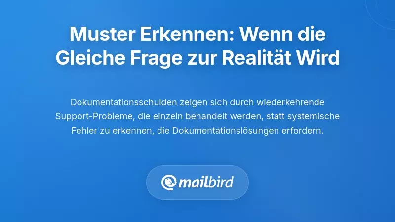 Erkennung der Muster: Wenn „Immer dieselbe Frage“ zur Realität wird