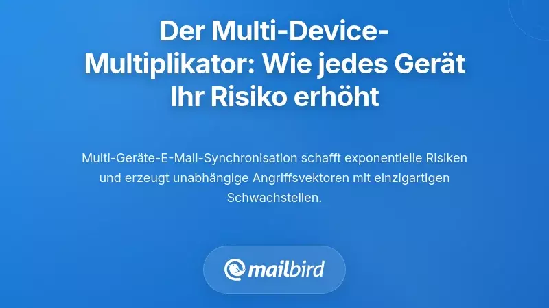 Der Multiplikationseffekt bei mehreren Geräten: Wie jedes Gerät Ihr Risiko steigert