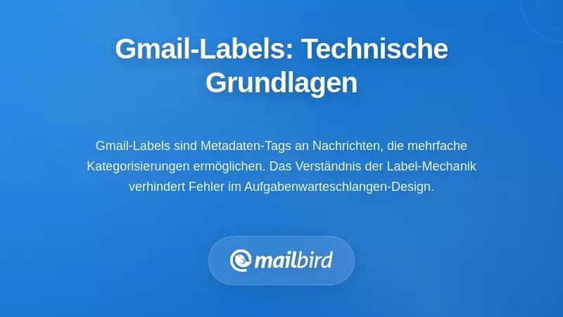 Wie Gmail-Labels tats&auml;chlich funktionieren: Technische Grundlagen