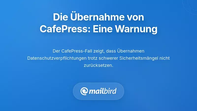 Was passierte, als CafePress &uuml;bernommen wurde: Eine warnende Geschichte