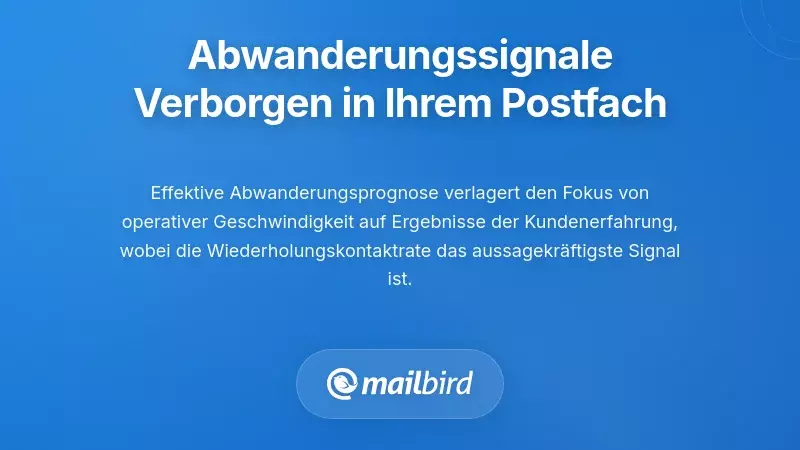 Linguistische Signale: Wie der Nachrichten-Ton das Risiko von Abwanderung offenbart