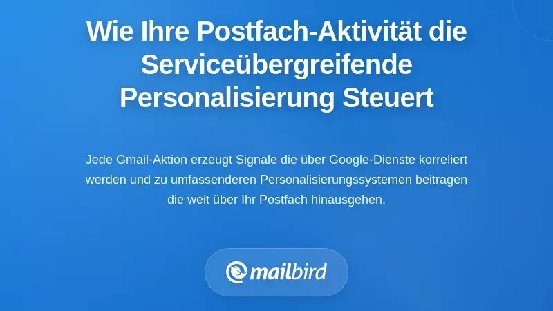 Wie Ihre Posteingangsaktivitäten in die plattformübergreifende Personalisierung einfließen