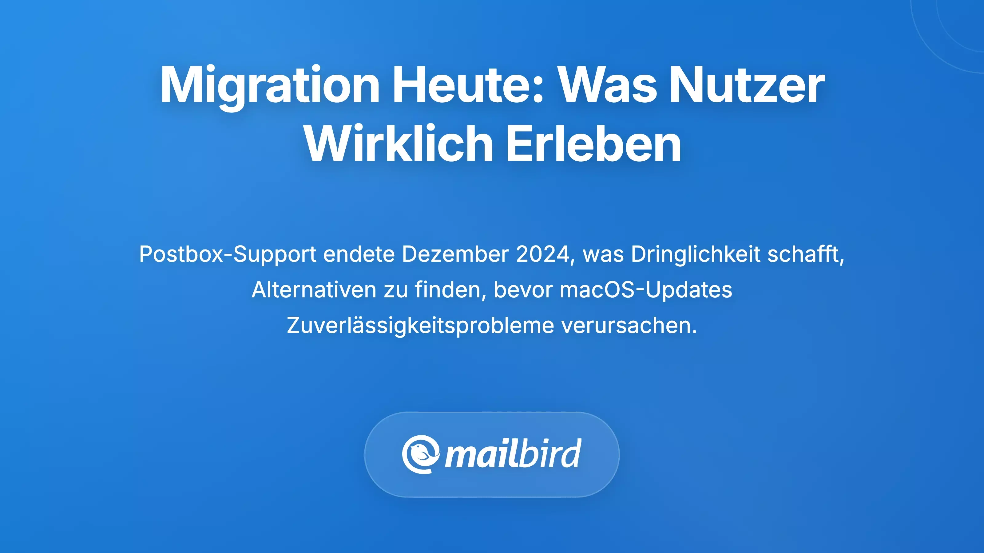 Die aktuelle Migrationsrealit&auml;t: Was Benutzer erleben