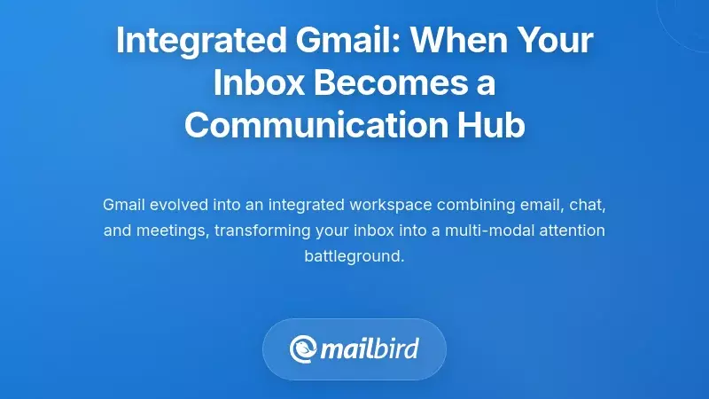 Integrated Gmail: When Your Inbox Becomes a Communication Hub