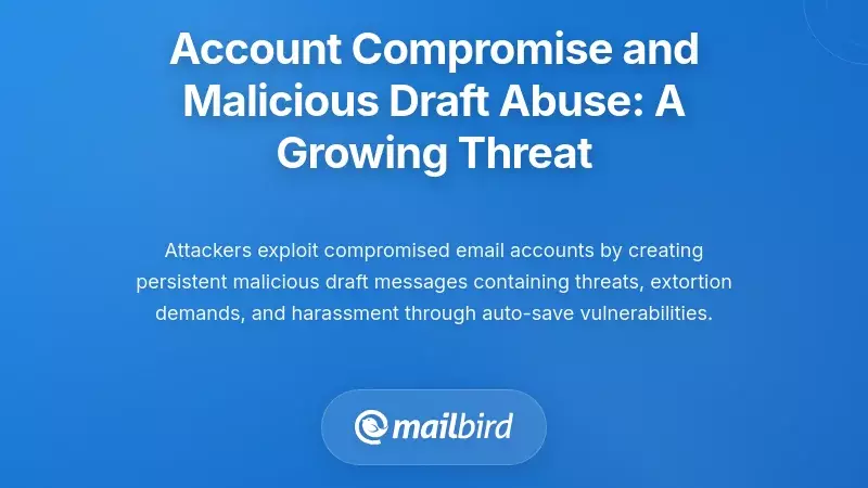 Account Compromise and Malicious Draft Abuse: A Growing Threat