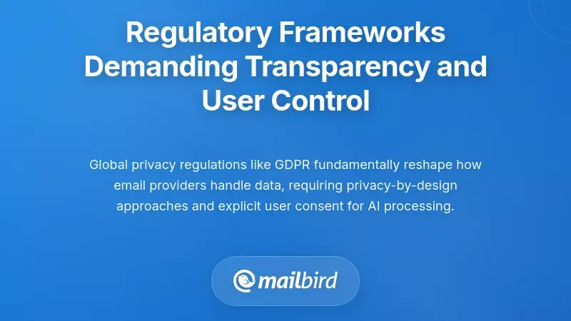 Regulatory Frameworks Demanding Transparency and User Control