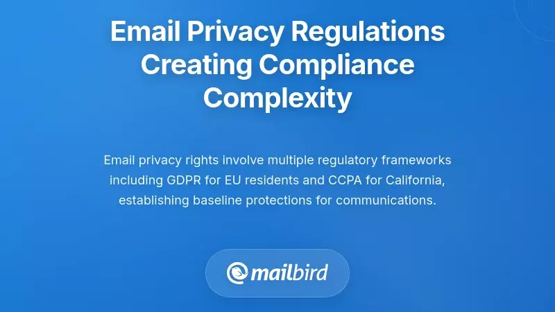 Email Privacy Regulations Creating Compliance Complexity