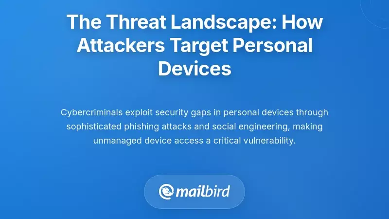 The Threat Landscape: How Attackers Target Personal Devices