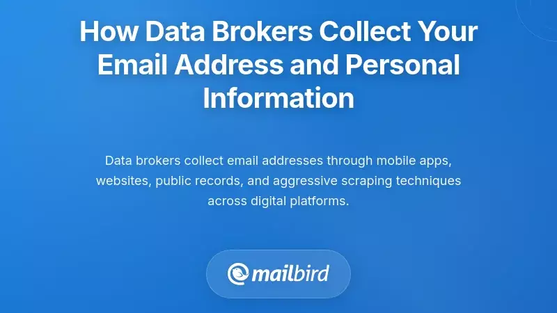 How Data Brokers Collect Your Email Address and Personal Information